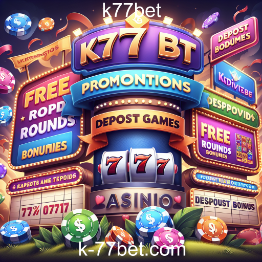 Atraentes Promoções de Jogos no k77bet: Maximize Sua Experiência